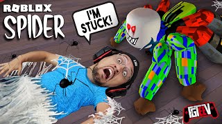 ROBLOX SPIDER  Escape the 8 Legged Freak FGTeeV vs FGTeeV Chapter 1 [upl. by Wyck]