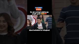 QIZ ZALDAGI YIGITLARGA YOQIB QOLDI 🥰 love ilkuchrashuv funny comedy automobile likefunny rek [upl. by Epolulot]