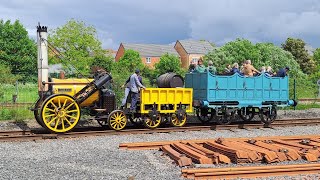 Shildon Railway Museum  New Hall  The Rocket  Steam Engines  250524  HD [upl. by Toomin]