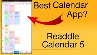 THE BEST iPHONE CALENDAR APP Readdle Calendar 5 iOS App Review [upl. by Tessa192]