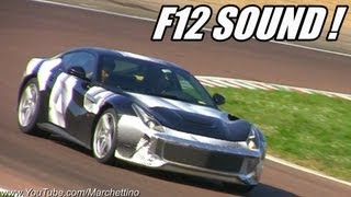 Ferrari F12 Berlinetta SOUND and Accelerations [upl. by Goodard268]