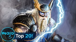 Top 20 Gods and Goddesses of Norse Mythology [upl. by Peria464]