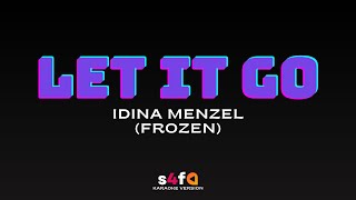 Let it Go  Idina Menzel from Frozen Karaoke Version [upl. by Dahij]