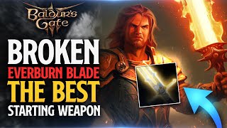 How To Get The Everburn Blade in Baldurs Gate 3 The MOST POWERFUL Starting Weapon BG3 [upl. by Neened]