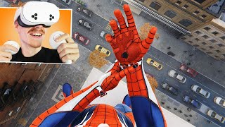 Free SpiderMan VR Games You Can Play On Quest 3 And 3S [upl. by Steddman]