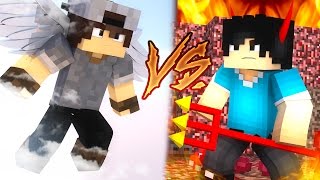 Minecraft CORRIDA PVP  CÉU vs INFERNO [upl. by Hodgkinson]