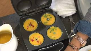 CooksEssentials Quick amp Easy Mini Fluted Cake Maker with Jennifer Coffey [upl. by Htebazile]