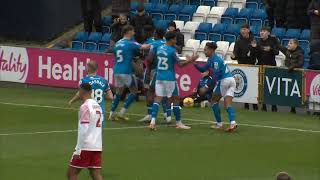 Stockport County v Walsall highlights [upl. by Eniamrehc]