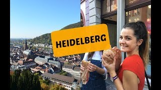 Travel Vlog  Zamek w Heidelberg Mannheim  Niemcy [upl. by Aehsal]