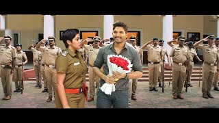 Allu Arjun Superhit South Blockbuster Hindi Dubbed Action Movie quotMain Hoon Lucky The Racerquot [upl. by Willy175]