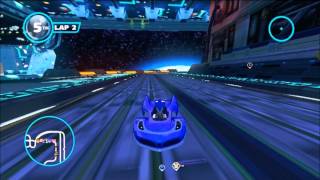 Sanic Egg Hanger Run  Sonic And All Stars Racing Transformed [upl. by Nonnek]