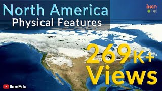 North America Physical Features  iKen  iKen Edu  iKen App [upl. by Jennine916]