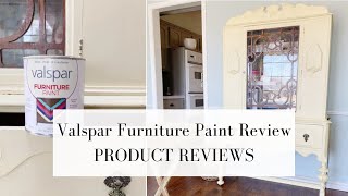 Valspar Furniture Paint Review  Best Furniture Paint [upl. by Acissehc]