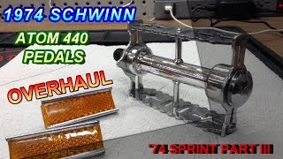 Part 3 Schwinn Sprint Atom 440 Pedal overhaul and component assembly [upl. by Demona]