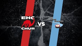 MyHockey League  EHC Chur vs EHC Seewen [upl. by Enyamrahs]