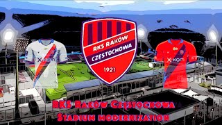 Nowy Stadion Rakowa  Raków Częstochowa 2021 🇵🇱 [upl. by Ettesoj564]