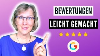 Google Bewertungen schreiben leicht gemacht  mit KI [upl. by Wadlinger906]