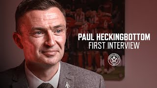 Paul Heckingbottom  First Interview as Sheffield United manager [upl. by Alard]