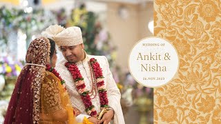 Ankit amp Nisha Wedding Cinematic Highlight  Pahadi Wedding  26 Nov 2023 [upl. by Immij]