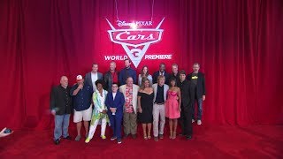 CARS 3 World Premiere Red Carpet [upl. by Nimzaj]