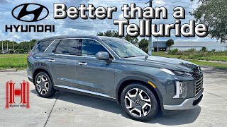 2023 Hyundai Palisade is it Better than a Telluride All Specs amp Test Drive [upl. by Ecinehs]