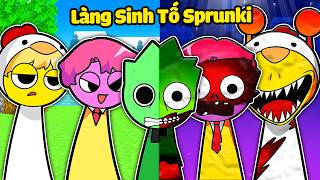 Làng Sinh Tố Trở Thành SPRUNKI Trong Minecraft [upl. by Kopp]