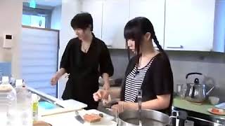 Sugita and yukana cooking TV show last part [upl. by Machute]