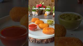 Trending recipe of crispy bread roll shorts recipe bread potato snacks [upl. by Coreen]