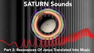 SATURN Sounds Part 2 Resonances Of Janus Translated Into Music [upl. by Angela919]