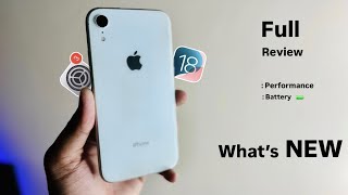 iPhone XR on iOS 18  Whats NEW  NEW Features [upl. by Amatruda]