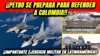 ¡Petro se prepara para defender a Colombia Renovará flota aérea Magno ejercicio militar en LATAM [upl. by Lledor]