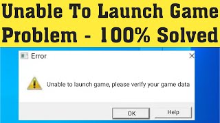 Unable to Launch your game Please verify your game data GTAV Error Fixed Grand Theft Auto V [upl. by Edrick]