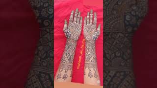 frant hand ki bridal mahendi design 💞💞✨short video [upl. by Charla]