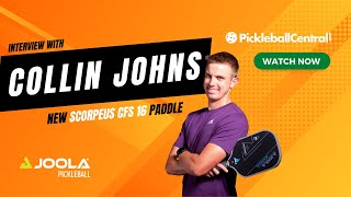 Collin Johns joins Team JOOLA Pickleball [upl. by Eserrehs956]