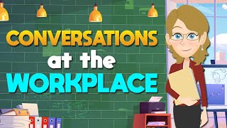 Job interview in English  Practice Conversations at the Workplace [upl. by Orapma477]