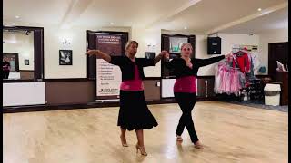 Basic Cha Cha  Beginner’s Class  July 2024 [upl. by Ennyrb]