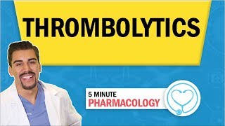 Pharmacology  Thrombolytics Nursing RN PN NCLEX [upl. by Ecenaj]