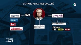 Bolloré  un empire médiatique au service de Zemmour   Reportage cdanslair 01122021 [upl. by Inaboy]