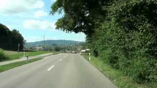 Driving in Canton Zürich Switzerland 082013 FullHD [upl. by Jonina]