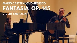 FANTASIA op145 CASTELNUOVO TEDESCO played by GIULIO TAMPALINI and RENATA BENVEGNÙ [upl. by Oemac493]