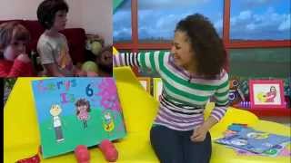 Cerys birthday card on CBeebies [upl. by Risser379]