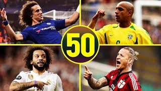 50 INSANE Goals Scored by Defenders of All Time [upl. by Reidid]