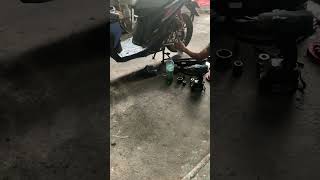 Suzuki Skydrive Crossover first CVT Cleaning with 10k odo [upl. by Oisor375]