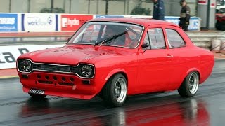 Zetec Turbo Ford Escort Mk1  1299 at 106 mph [upl. by Nynahs]