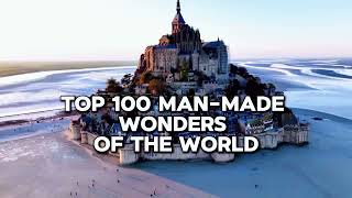 100 AMAZING Manmade Wonders Around the World You MUST See 4K [upl. by Yekcin]