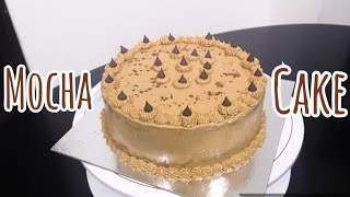 How to make a MOCHA CAKE  Pinoy Style Cake [upl. by Inahteb382]