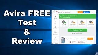 Avira FREE Antivirus Test amp Review 2019  Antivirus Security Review [upl. by Venu]