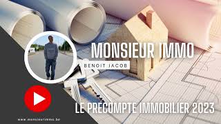 Le précompte immobilier en 2023 expliqué par Monsieur Immo  Immobilier en Belgique [upl. by Hermione716]