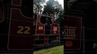 Vintage Steam Engine  Hunslet Austerity No 22 [upl. by Ajssatan]