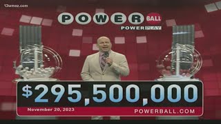 Powerball numbers November 20 2023  2955 Million jackpot [upl. by Rod]